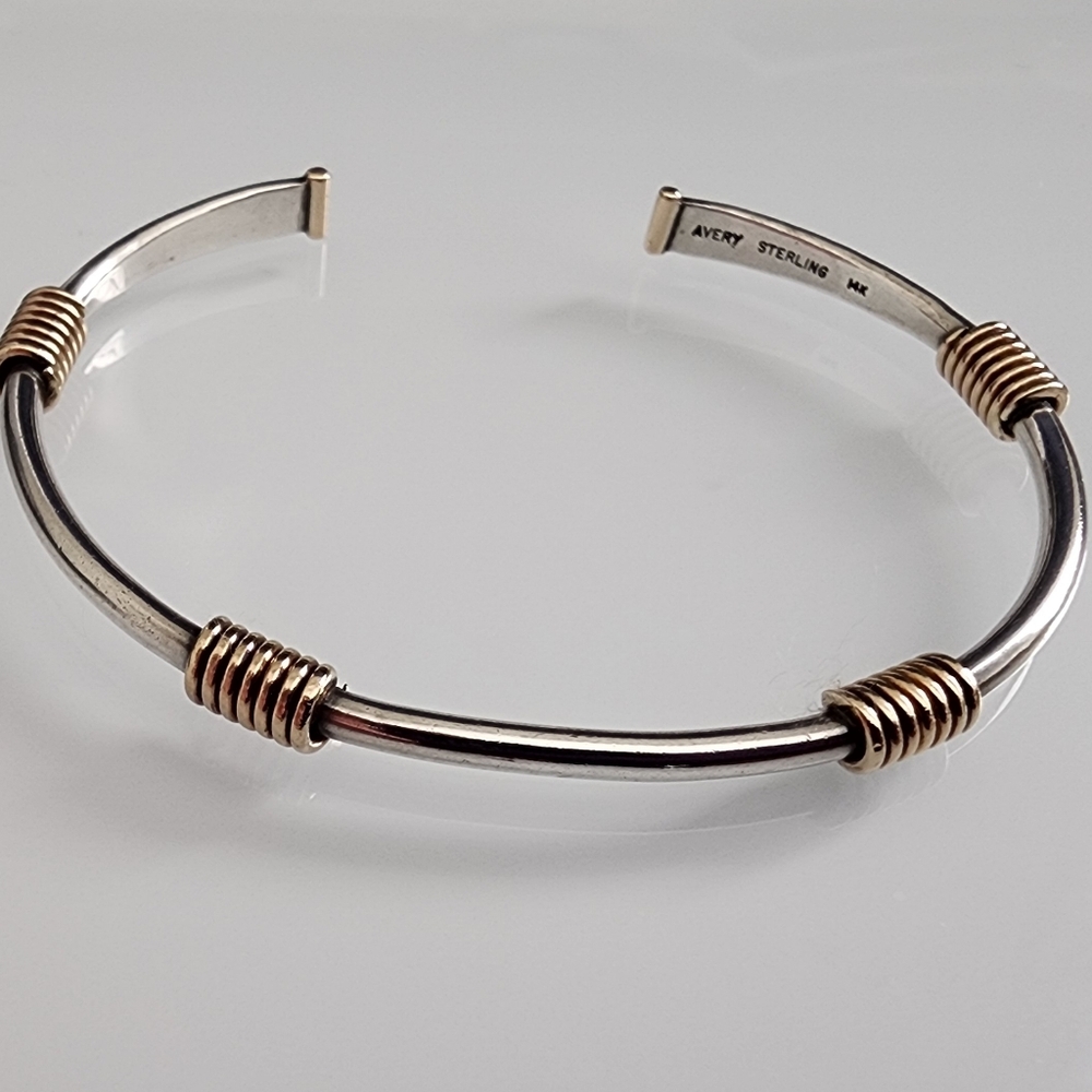 James Avery Silver and Gold Bracelet